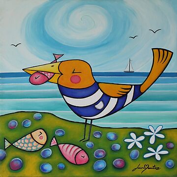 Artwork thumbnail, Fishing by LauraBenitezArt