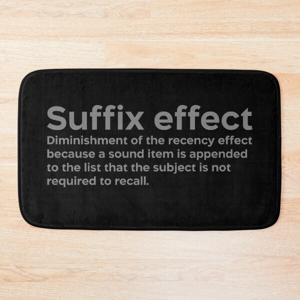 Item preview, Suffix effect grey designed and sold by EdimQuotes.