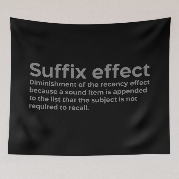 Item preview, Suffix effect grey designed and sold by EdimQuotes.