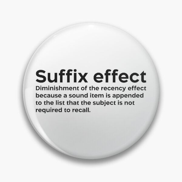 Item preview, Suffix effect black designed and sold by EdimQuotes.