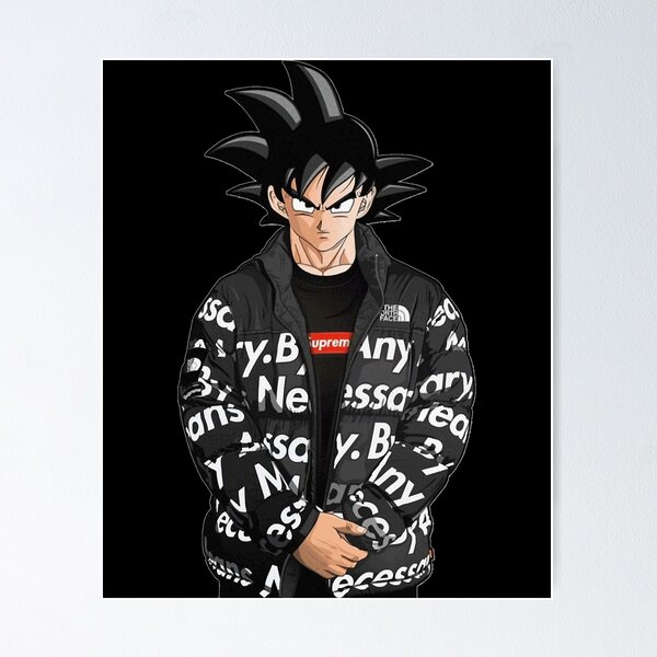 Goku Drip Wall Art for Sale