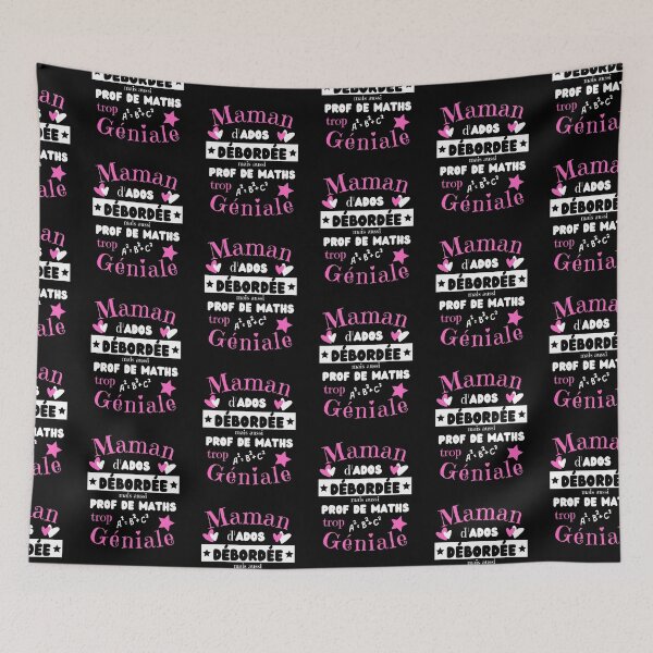 Item preview, Overworked mom birthday math teacher gift designed and sold by RomualdGR.