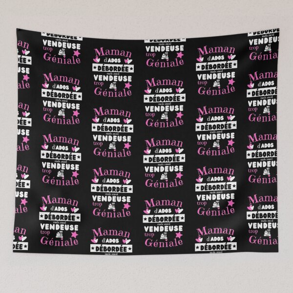 Item preview, Overwhelmed mom birthday shopping saleswoman gift designed and sold by RomualdGR.