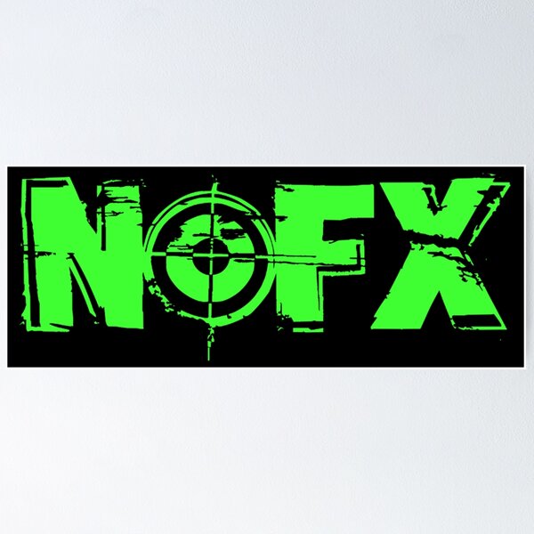 Item preview, NOFX logo designed and sold by JakeVillhauer.