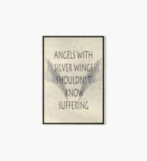 Angels with silver wings Art Board