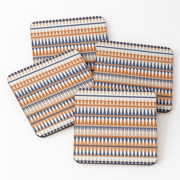 Aperçu de l'œuvre Ethnic Colorful Stripes créée et vendue par meggydesigns.