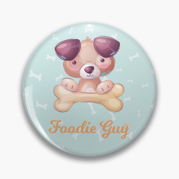 Item preview, Foodie Guy cute puppy designed and sold by MakeTrendy.