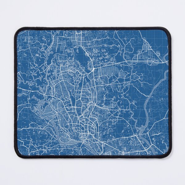 Item preview, Dhaka City Map of Bangladesh - Blueprint designed and sold by deMAP.