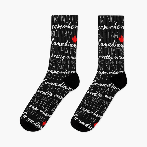 Item preview, I'm Not A Superhero But I am Canadian and That's Pretty Much The Same Thing designed and sold by catchyology.