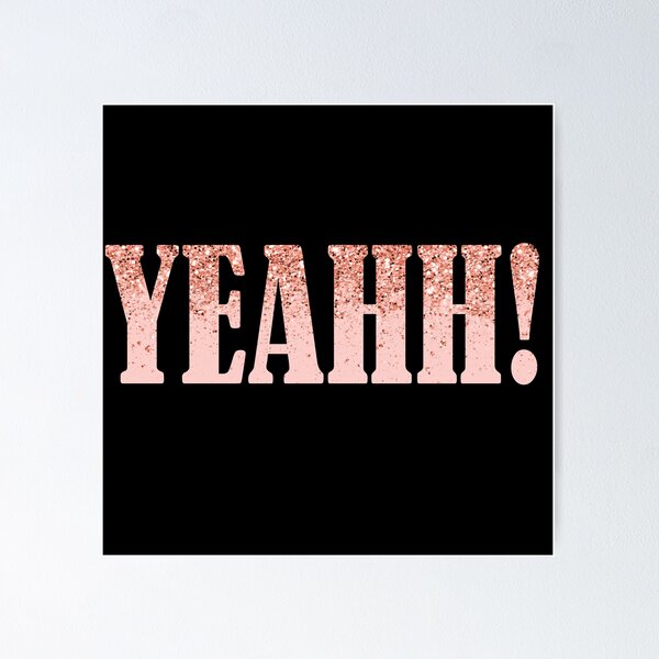 Item preview, Yeahh! lil Mik Glitter Pink designed and sold by TheGreedyCrypto.