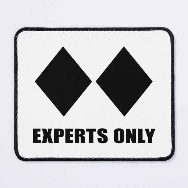 Item preview, Experts only designed and sold by The Happy Skier.