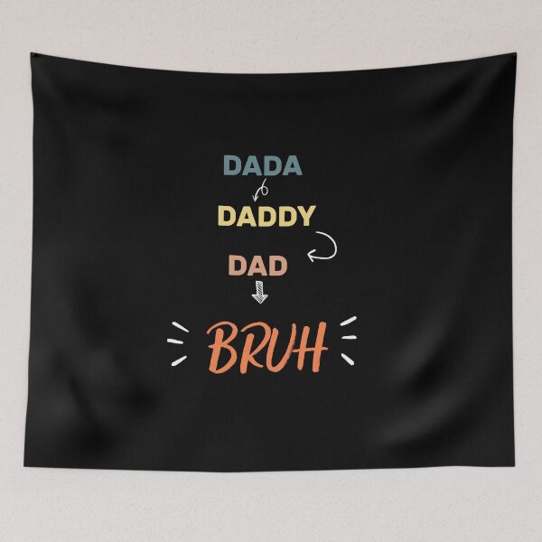 Item preview, Dada Daddy Dad Bruh - DAD fathers day funny  designed and sold by Raiko-art.
