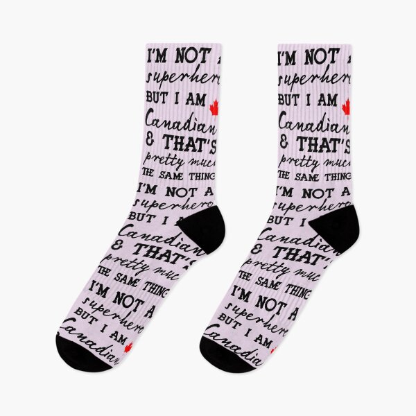 Item preview, I'm Not A Superhero But I am Canadian and That's Pretty Much The Same Thing designed and sold by catchyology.