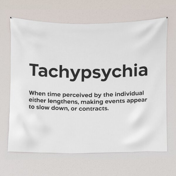 Item preview, Tachypsychia black designed and sold by EdimQuotes.