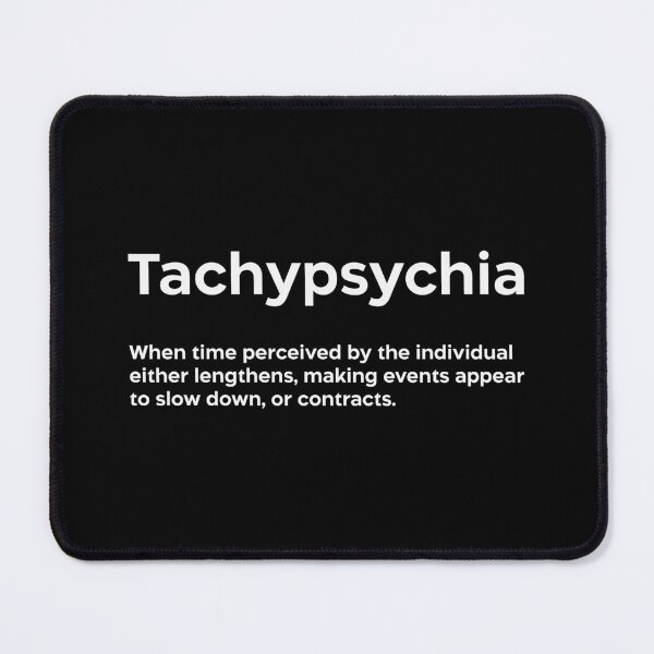 Item preview, Tachypsychia white designed and sold by EdimQuotes.