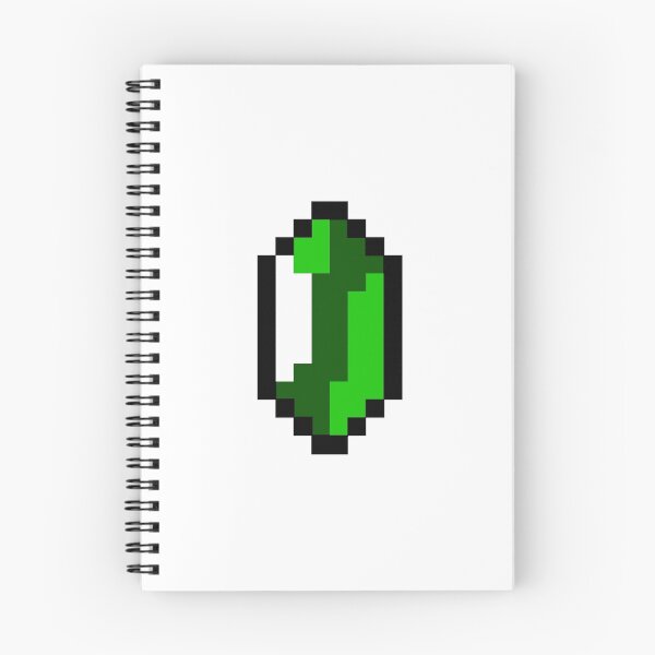 Item preview, Green Pixel Rupee designed and sold by throwbackgamer.