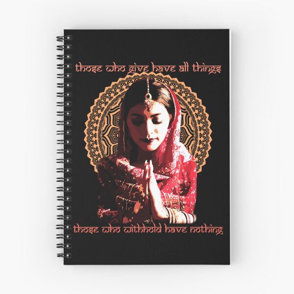 Item preview, Those Who Give Have all Things, Those Who Withhold Have Nothing, Hindu Proverb, Hinduism, Mandala designed and sold by Proverbial Wisdom Design.