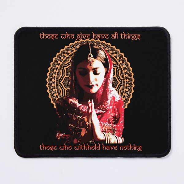 Item preview, Those Who Give Have all Things, Those Who Withhold Have Nothing, Hindu Proverb, Hinduism, Mandala designed and sold by Proverbial Wisdom Design.