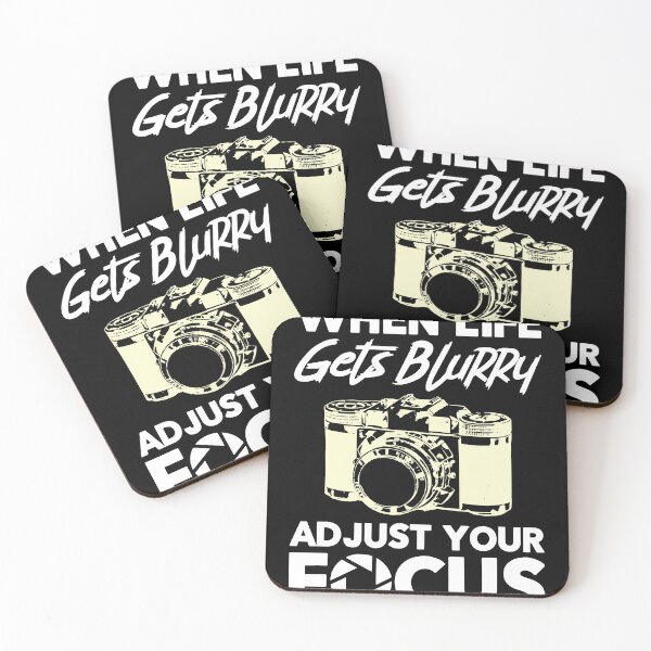 Item preview, Funny Photographer When Life Gets Blurry designed and sold by TobyLewis1592.