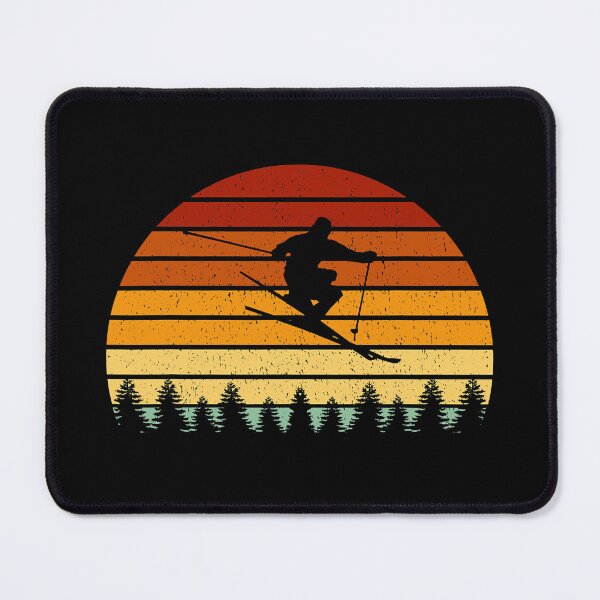 Item preview, Sunset Skiing - Skiers Vintage designed and sold by levintere.