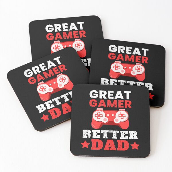 Item preview, Great Gamer Better Dad designed and sold by FNStuff.