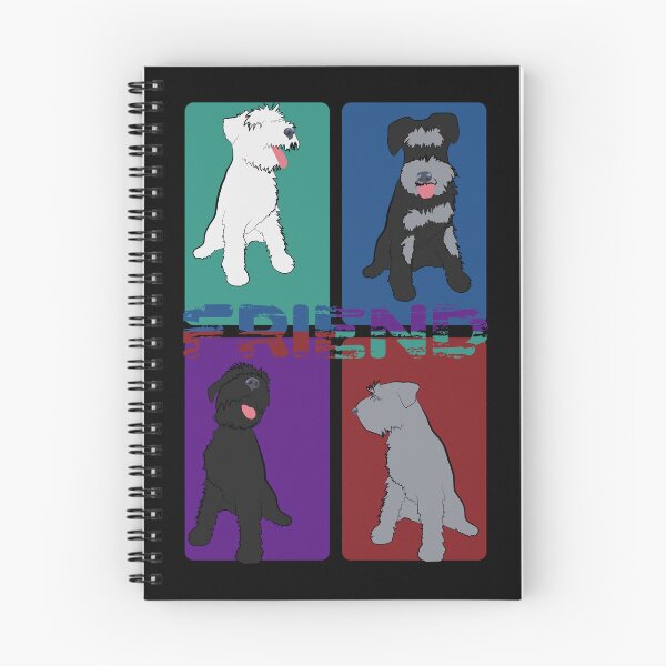 Item preview, Four cartoon dogs  designed and sold by ReflectedCrafts.