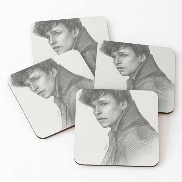 Item preview, Eddie Redmayne, pencil portrait designed and sold by TendaLee.