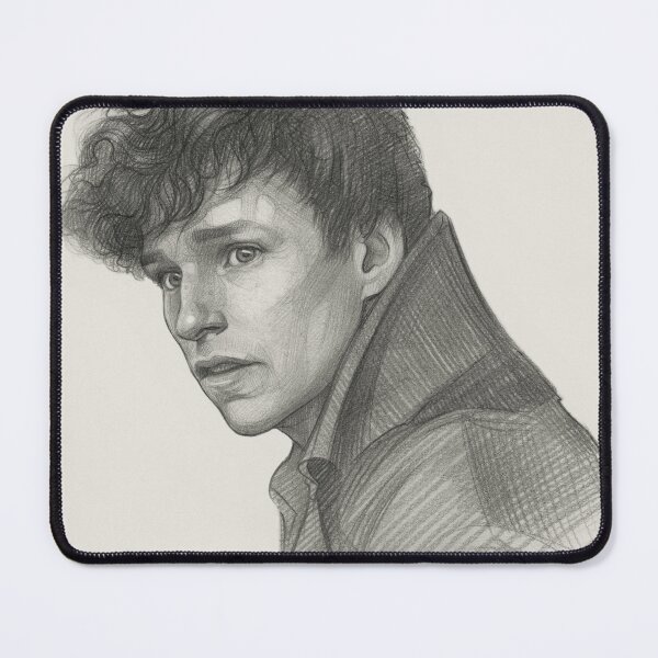 Item preview, Eddie Redmayne, pencil portrait designed and sold by TendaLee.
