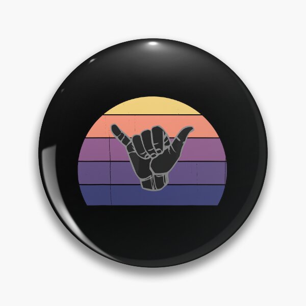 Item preview, Retro Shaka Hand Surf Sign Vintage designed and sold by ShaneGuzman.