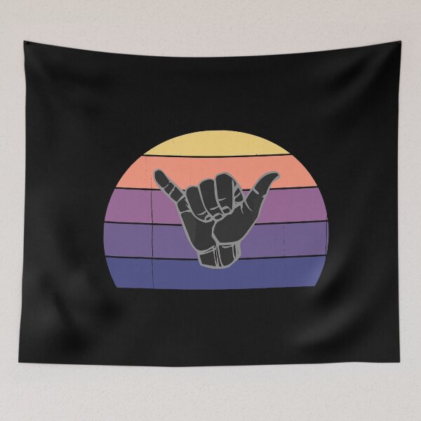 Item preview, Retro Shaka Hand Surf Sign Vintage designed and sold by ShaneGuzman.
