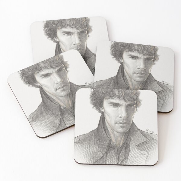 Item preview, Sherlock, Benedict Cumberbatch, Pencil sketch, ART  designed and sold by TendaLee.