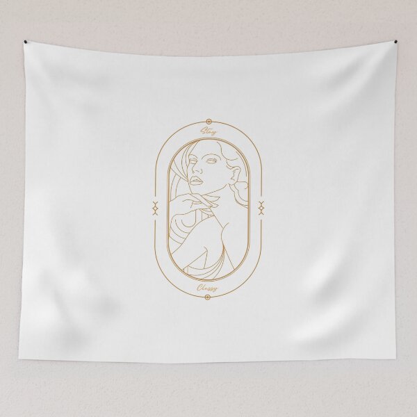 Item preview, Stay Classy - Beautiful Deco Woman (light) designed and sold by Quirkdom.