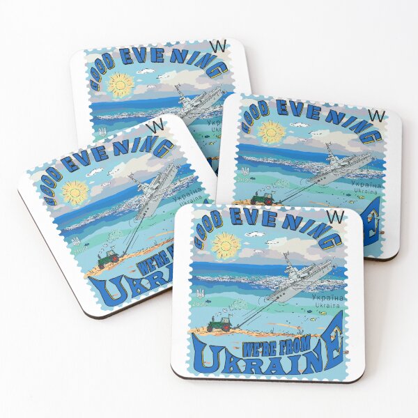 Item preview,  Ukrposhta Postage Stamp - Ukrainian Farmers Stealing Ship designed and sold by Aide.