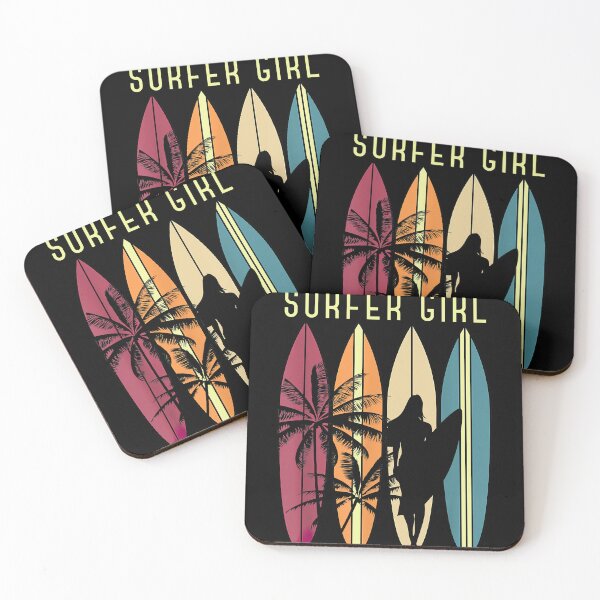 Item preview, Surfer Girl Surfboard Ocean Surfing designed and sold by ShaneGuzman.