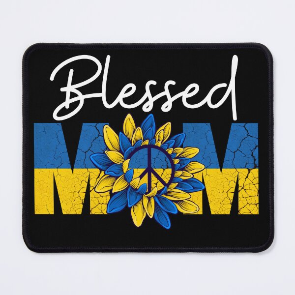 Item preview, Blessed Mom Ukraine Stand With Ukraine Mother's Day designed and sold by Color World.