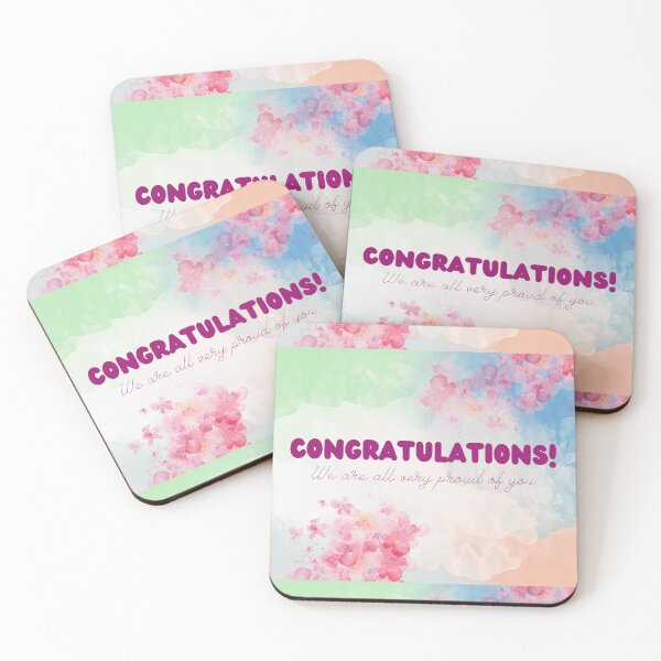 Item preview, Congratulations Greeting Card Ed. #1 designed and sold by ForscarlettPub.