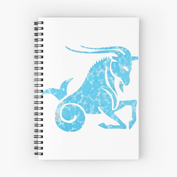 Item preview, Capricorn Zodiac Symbol Silhouette Design With December Birthstone Turquoise Background  designed and sold by TacoRose.