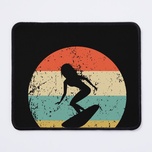 Item preview, Surfing Girl Vintage Retro Surfer designed and sold by ShaneGuzman.