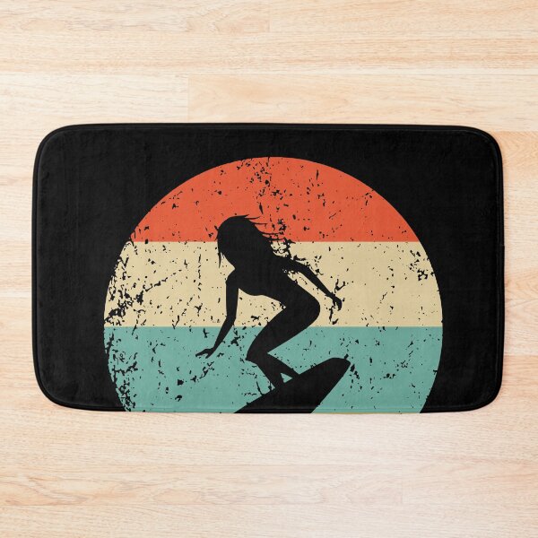 Item preview, Surfing Girl Vintage Retro Surfer designed and sold by ShaneGuzman.
