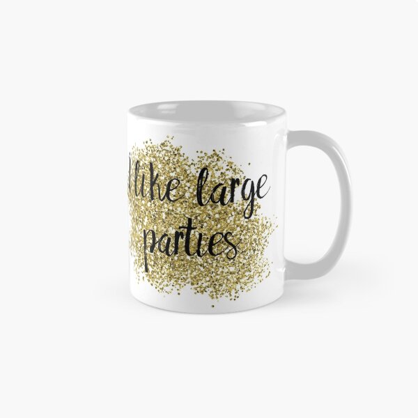 Item preview, I like large parties - golden jazz designed and sold by peggieprints.
