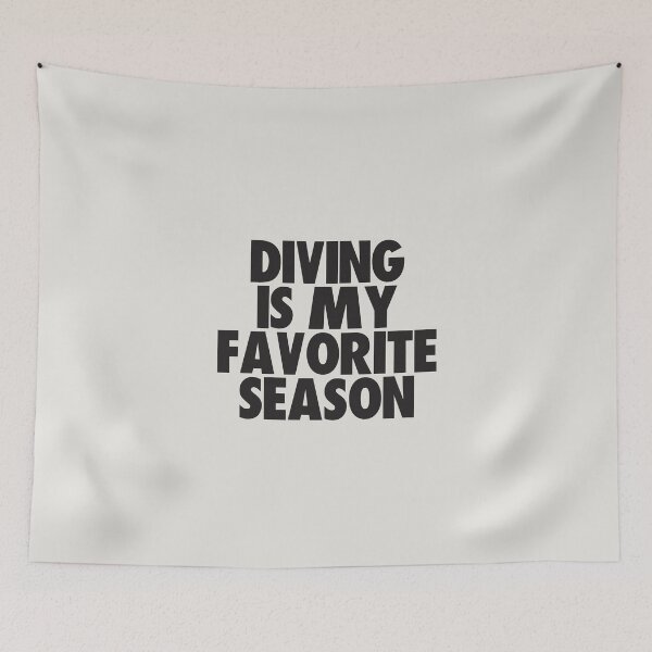 Item preview, Diving Is My Favorite Season - Gift for Diving Fans designed and sold by kindxinn.