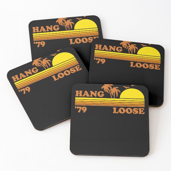 Item preview, Vintage Hang Loose Surfing Beach Retro designed and sold by ShaneGuzman.