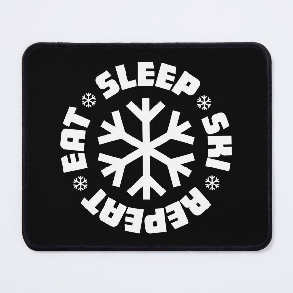 Item preview, Eat Sleep Ski Repeat designed and sold by The Happy Skier.