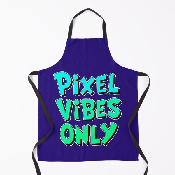 Item preview, Pixel Vibes Only - Blue Edition designed and sold by ChillerTyp.