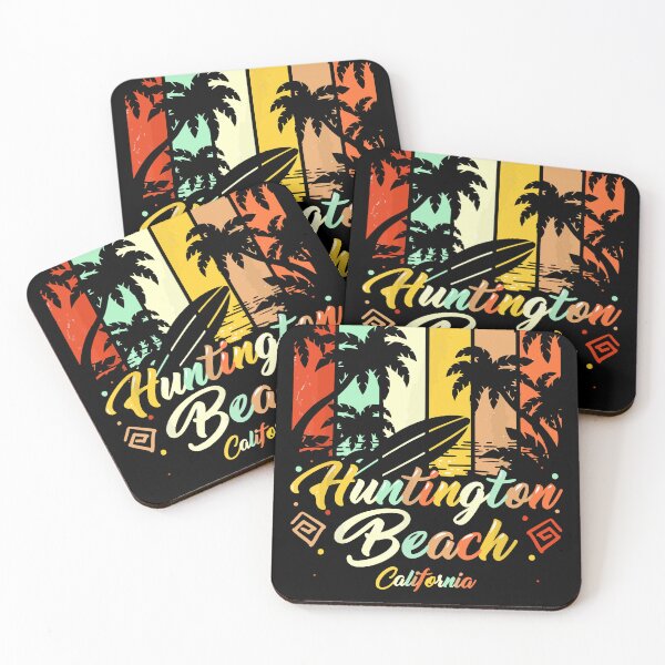 Item preview, Huntington Beach California Surfing Retro designed and sold by ShaneGuzman.