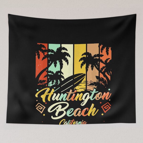 Item preview, Huntington Beach California Surfing Retro designed and sold by ShaneGuzman.