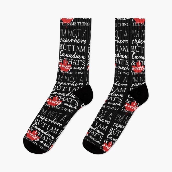 Item preview, I'm Not A Superhero But I am Canadian and That's Pretty Much The Same Thing designed and sold by catchyology.