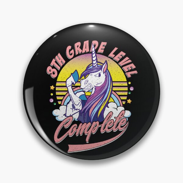 Item preview, Eighth Level Complete Distressed Unicorn Graduation Teachers and Kids Gift designed and sold by YAHIA-14.