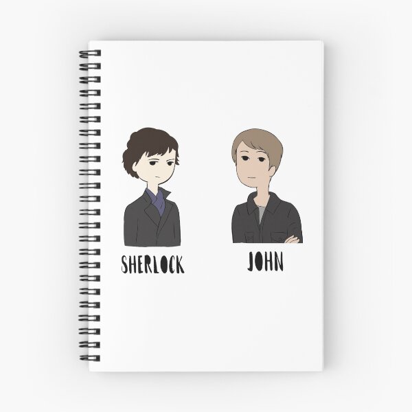Item preview, Sherlock Holmes and John Watson designed and sold by rainbowcatnip.