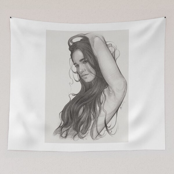 Item preview, Sofia Boutella, Pencil Art designed and sold by TendaLee.